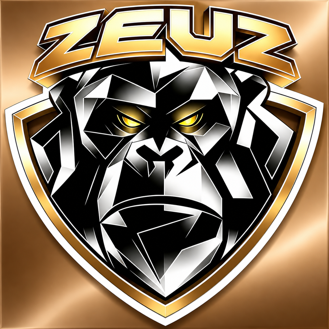 Zeuz Compliance — global regulatory operating system brand visual with gold and brown tones
